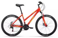 Женский велосипед Forward Iris 26 2.0 D, год 2022, цвет Красный-Желтый, ростовка 17