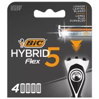 Картриджи для бритвы BIC Flex 5 Hybrid, 4шт