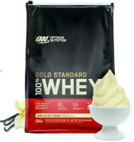 Сывороточный протеин OPTIMUM NUTRITION 100% Whey Gold Standard 4545 г, Ванильное мороженое