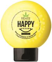 Скраб hempz happy collection sweet pineapple & honey melon a happy herbal exfoliating body wash