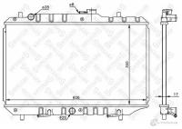 10-26265-Sx_радиатор Системы Охлаждения! Акпп Suzuki Baleno 1.6I 16V 95-02 Stellox арт. 1026265SX