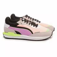 Кроссовки PUMA, размер 7, коралловый, черный