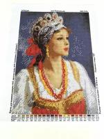 Ткань-схема для вышивки бисером или крестом "Аленушка", 27 х 38 см Каролинка