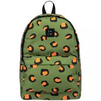 Рюкзак школьный для девочки, женский спортивный городской туристический для путешествий модный, с карманом для ноутбука (леопард)