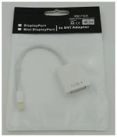 Переходник miniDisplayPort (m) DVI (f) белый