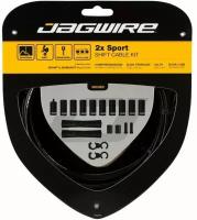 JAGWIRE UCK302 Тросы переключения с оболочками 2x Sport Shift, чёрный