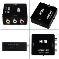 Переходник Hdmi на Av Rca конвертер цифрового сигнала на 3 тюльпана