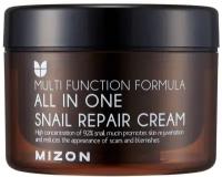 MIZON ALL IN ONE SNAIL REPAIR CREAM Крем для лица с муцином улитки 120 мл