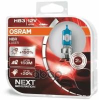 Лампа Г/С Hb3 (60w) P20d Night Braker Laser 150 2шт 12v 9005nl-Hcb 4052899992078 Osram арт. 9005NL-HCB