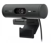 Logitech Веб-камера Webcam BRIO-500 Graphite AMR