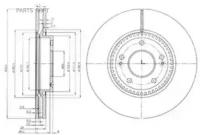 [Bg4011] Delphi Диск Тормозной Передний Delphi арт. BG4011