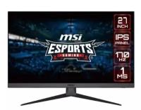 Монитор MSI G2722 27" 16:9 FHD(1920x1080)IPS Flat,1ms(MPRT),1100:1,100M:1,250nit,178/178,2xHDMI 1.4,1xDP 1.2, Tilt, VESA,170Hz,1y w-ty