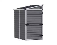 Хозяйственный блок PALRAM SKYLIGHT SHED PENT 4х6 dark grey, 702624 dark grey