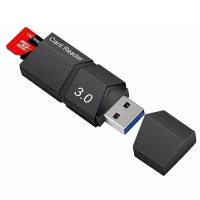 Кард ридер USB 3.0 - Micro SD Card reader-черный