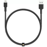 Кабель-переходник Aukey CB-BAL3 USB to Lightning 1.2m (Black/White)