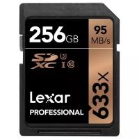 Карта памяти 256Gb - Lexar SDXC Class10 U3 LSD256CBEU633