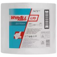 7473 Протирочный материал в рулонах WypAll L10 Extra+ однослойный белый (1 рул х 380 м)