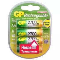 GP Аккумулятор HR06 GP 270AAHC-UC4 2700mAh (в упак. 4акк.)