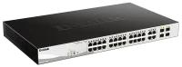 Коммутатор D-Link DGS-1210-28P/FL1A 24G 4SFP