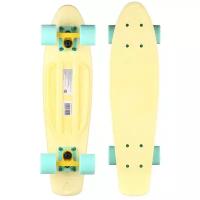 Пенни Борд Fish Skateboards 22" пастельно-желтый