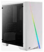 Корпус AeroCool Cylon Mini Tempered Glass White mATX без БП