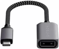 Кабель-адаптер Satechi USB-C to USB 3.0 Цвет серый космос