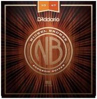 Набор струн D'Addario Nickel Bronze NB1047, 1 уп