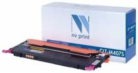 Картридж NV Print CLT-M407S Пурпурный для принтеров Samsung CLP-320/ CLP-325/ CLX-3185, 1000 страниц