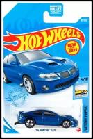 Машинка Hot Wheels Factory Fresh '06 Pontiac GTO, GTB72 1:64, 7.5 см, Metalflake Impulse Blue