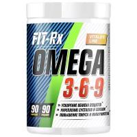 Омега 3-6-9 Fit-Rx рыбный жир омега, 90 капсул, витамины для красоты, здоровья