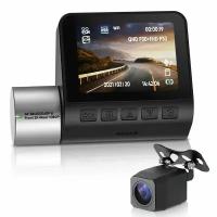 Видеорегистратор автомобильные Dash Cam V50, Full HD, WiFi,передняя камера 4K и задняя камера 1080p,GPS