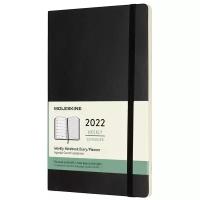 Еженедельник Moleskine CLASSIC SOFT WKNT Large 130х210мм 144стр. мягкая обложка черный