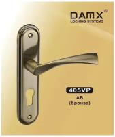 Ручки на планке DAMX 405VP AB бронза