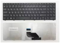 Клавиатура для ноутбука Pegatron H36 черная с рамкой