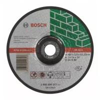 Диск отрезной по камню вогнутый 180х3х22.2мм BOSCH 2608600317