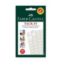 Клеящие подушечки Faber-Castell TACK-IT белые. 90шт/уп. 50г. блистер 589150 2689540