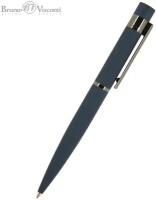 Ручка шариковая автоматическая BrunoVisconti, 1 мм, синяя, Verona (синий металлический корпус), Арт. 20-0218