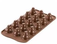 Форма для приготовления конфет choco trees силиконовая Silikomart 22.154.77.0065