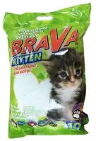 Наполнитель для кошачьего туалета BRAVA KITTEN 10л