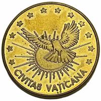 Ватикан 10 евроцентов 2012 г. (Карта Европы) Specimen (Проба)