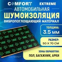 Шумоизоляция Comfort mat Extreme 50см х 70см