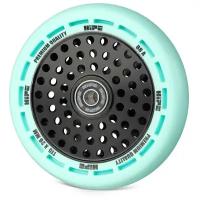 Колесо HIPE wheel 115мм sky blue/core black Голубой/черный для трюкового самоката