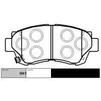 Колодки тормозные TOYOTA Camry 1991-1996 пер.  GK1025 (CKT-11)