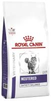 Royal Canin 1,5кг Neutered Satiety Balance Корм сухой полнорационный для взрослых котов и кошек с момента стерилизации до 7 лет