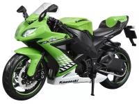 Kawasaki ninja ZX-10R / кавасаки ниньдзя зеленый (11.9 см)