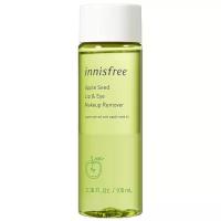 Innisfree Очищающее средство для снятия макияжа с губ и глаз с экстрактом семян яблока 100 мл, Apple Seed Lip & Eye Makeup Remover