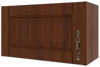Кухонный модуль навесной шкаф для вытяжки Beneli орех, 60 см, Орех, фасады МДФ, 60х29х34,7см, 1шт