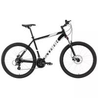 Велосипед Stark'21 Hunter 27.3 HD чёрный/белый 24 скорости рама 16" HD00000653