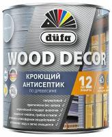 Антисептик Dufa Wood Decor кроющий декоративный для дерева пепельно-серый 0,9 л