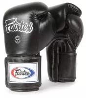 Боксерские перчатки Fairtex Boxing gloves BGV5 Black 16 унций